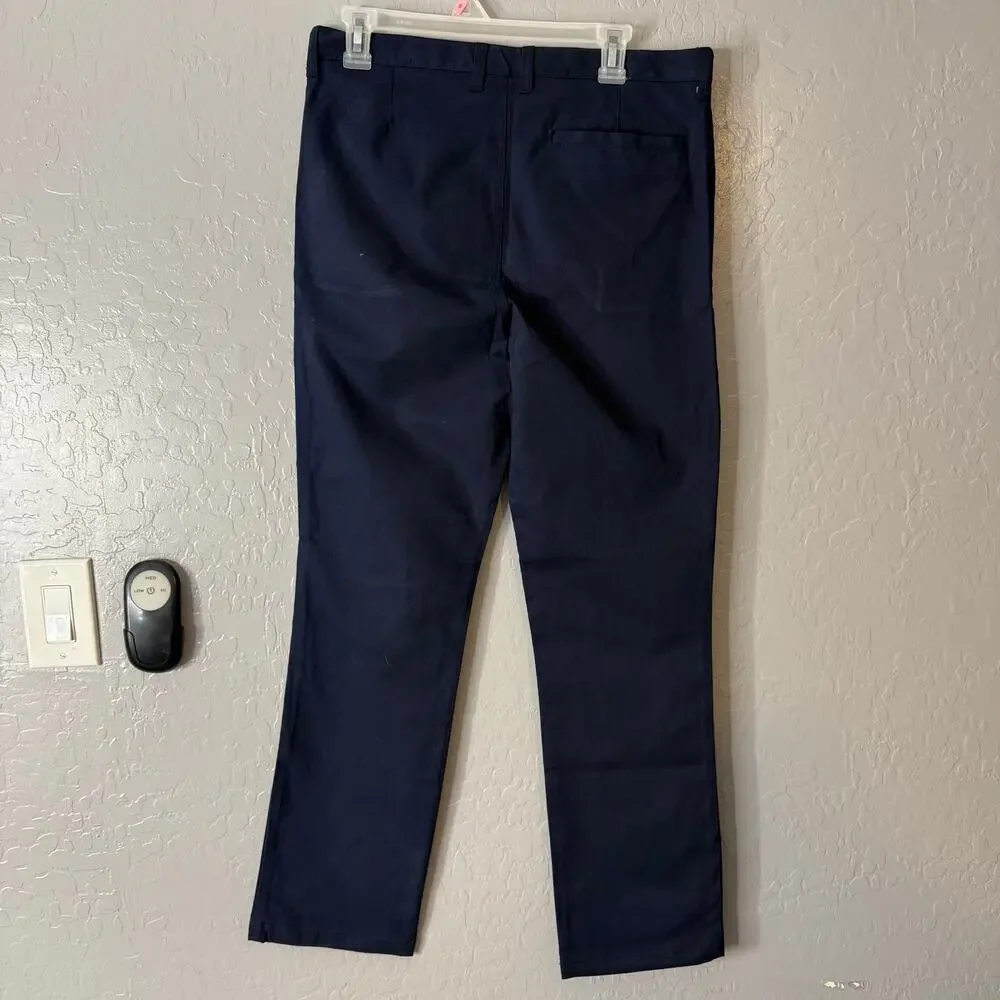 Old Navy Slim School Uniform Chino Pants for Boys, Navy, 20 Plus 665608